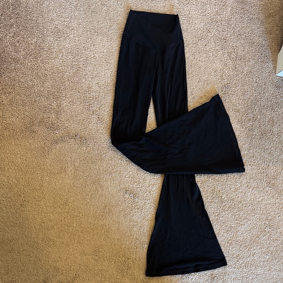 aerie Pants - Aerie Black Flared Leggings